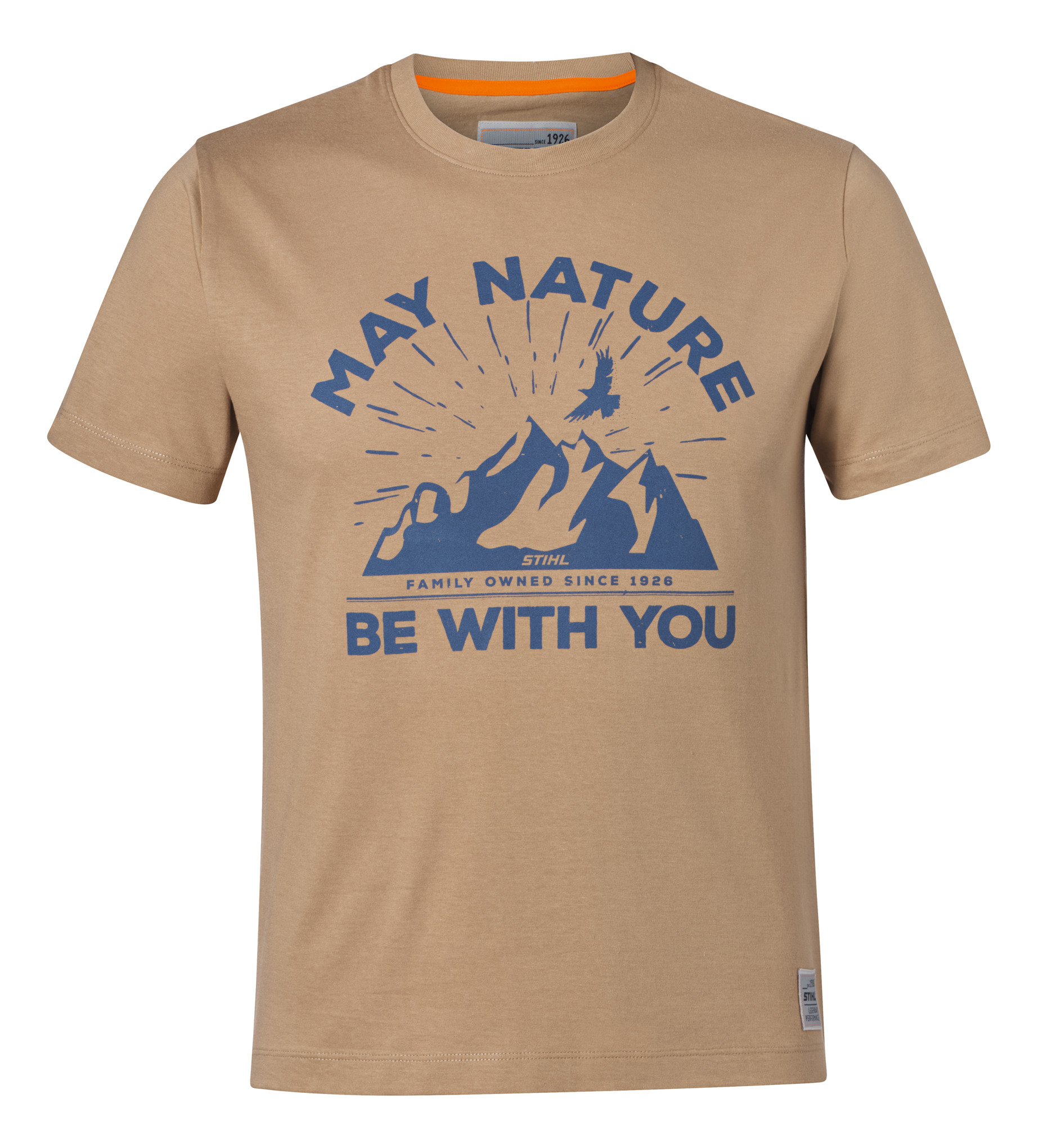 "MAY NATURE" t-shirt, Sand colour